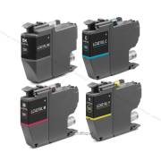 Pack 4 tinteiros compatíveis Brother LC421XL (LC421XLVAL)