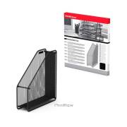 Porta-revistas ErichKrause Compass Classic - Aço Inoxidável / Preto