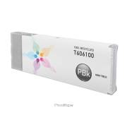 Tinteiro compatível Epson t6061 preto photo tinta pigmentada c13t606100
