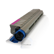 Toner compatível Oki C822M magenta (44844614)