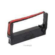 Fita matricial compatível Epson erc23 preta / vermelha c43s015362