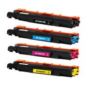 Pack 4 toners compatíveis Brother TN247 / TN243