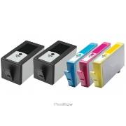 Pack 5 tinteiros compatíveis Hp 920xl (C2N92AE)