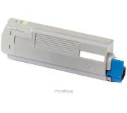 Toner compatível Oki c5650/c5750 amarelo (43872305)