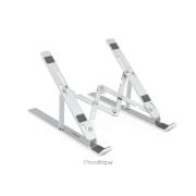 Suporte de Elevação em Alumínio para Portáteis / Tablets Tooq - prateado