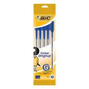 Pack 5 esferográficas Bic cristal original azul - ponta redonda 1mm
