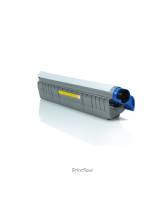 Toner compatível Oki mc851 / mc861 amarelo (44059165 / 44059253)