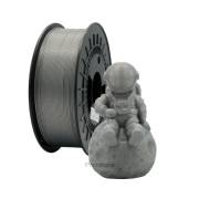 Filamento de impressão 3D PLA GLITTER 1.75mm bobina 1kg - prata