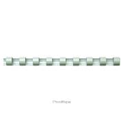 Pack de 50 Argolas de encadernação Fellowes – 51 mm / até 450 folhas / plástico / branco