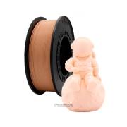 Filamento de impressão 3D PLA 1.75mm bobina 1kg - pêssego claro