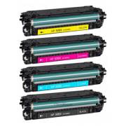 Pack 4 toners compatíveis Hp 508x / / Canon 040H