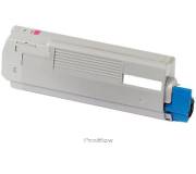 Toner compatível Oki C833 / C843 magenta (46443102)
