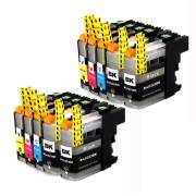 Pack 10 tinteiros compatíveis Brother LC223