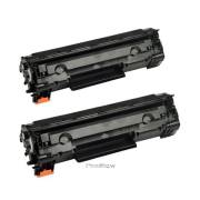 Pack 2 toners compatíveis Hp 83x preto (cf283X)