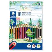 Pack 18 lápis de cor Staedtler Noris Colour 185
