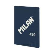 Caderno colado Milan Serie 1918 - A4 / pautado / 48 folhas / azul