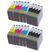 Pack 20 Tinteiros compatíveis Epson T071X (CMYK)