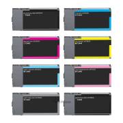 Pack 8 tinteiros compatíveis Epson t5441 - t5448