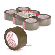 Pack 6 Fitas Adesivas 48mmx50m castanho - ErichKrause