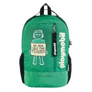 Mochila infantil grande Dohe - Playmobil Verde