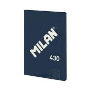 Caderno colado Milan Serie 1918 - A4 / quadriculado / 48 folhas / azul