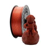 Filamento de impressão 3D PLA GLITTER 1.75mm bobina 1kg - vermelho