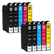 Pack 10 tinteiros compatíveis Epson 16XL