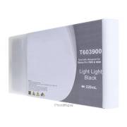 Tinteiro compatível Epson t6039 cinza claro tinta pigmentada c13t603900